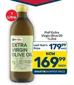 Pick n Pay Hypermarket PnP Extra Virgin Olive Oil 1 Litre offer