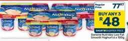 Pick n Pay Hypermarket Danone Nutriday Low Fat Smooth Yoghurt 6 x 100g offer