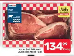 Pick n Pay Hypermarket Hyper Bulk T-Bone & Club Steak Mixed Pack offer