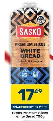 Pick n Pay Hypermarket Sasko Premium Slices White Bread 700g offer