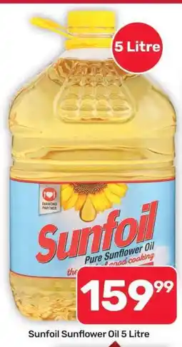 Pick n Pay Hypermarket Sunfoil Sunflower Oil 5 Litre offer