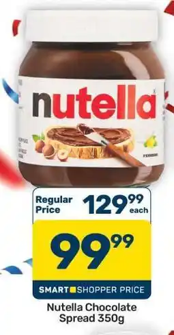Pick n Pay Hypermarket Nutella Chocolate Spread 350g offer