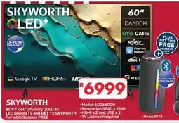 Pick n Pay Hypermarket SKYWORTH QLED+ 60 TV offer