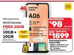 Pick n Pay Hypermarket Samsung Galaxy A06 64GB offer