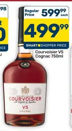 Pick n Pay Hypermarket COURVOISIER VS COGNAC 750ML offer