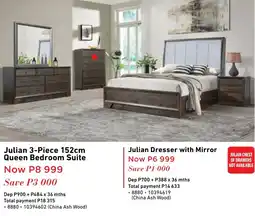 Home Corp Julian 152cm Queen Bedroom Suite offer