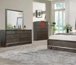 Home Corp Julian Dresser with Mirror offer