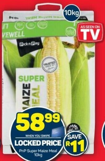 Pick n Pay PnP Super Maize Meal 10kg offer
