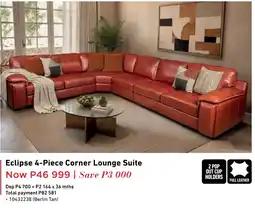 Home Corp Eclipse Corner Lounge Suite offer