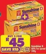 Shoprite Original margarine offer