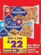 Shoprite Blue ribbon - sandwich squares offer