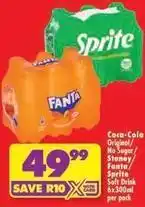 Shoprite Coca cola - soft drink offer