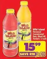 Shoprite Wild island - flavoured concentrated dairy blend offer