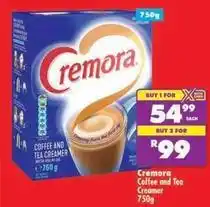 Shoprite Coffee and tea creamer offer