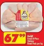 Shoprite Goldi - fresh 8-piece chicken braai pack offer