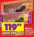 Shoprite Mama's - frozen pies offer