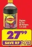 Shoprite Lipton - ice tea offer