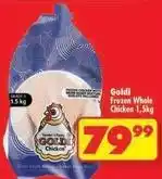 Shoprite Goldi - frozen whole chicken offer