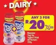 Shoprite Danone - yogi sip yoghurt drink offer