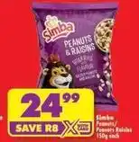 Shoprite Simba - peanuts & raisins offer