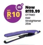 Shoprite Ottimo - hair straightener 25w offer