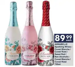 President Liquor ANNABELLE Sparkling Wines offer