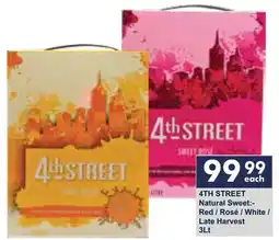 President Liquor 4th STREET Natural Sweet offer