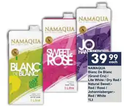 President Liquor NAMAQUA Assorted offer