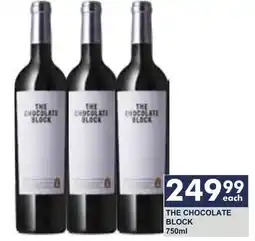 President Liquor THE CHOCOLATE BLOCK offer