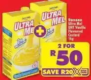 Shoprite Danone - ultra mel uht vanilla flavoured custard offer