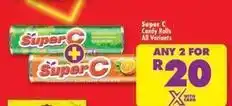 Shoprite Candy rolls offer