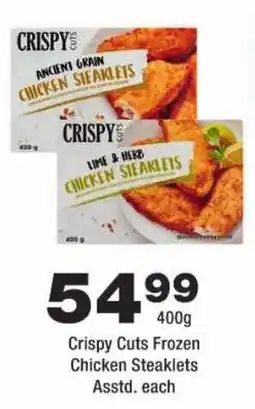 OK urban Crispy Cuts Frozen Chicken Steaklets Assorted offer