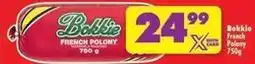 Shoprite Bokkie - french polony offer