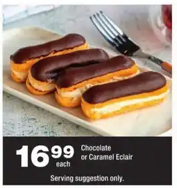 OK urban Chocolate or Caramel Eclair offer