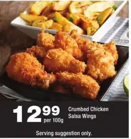 OK urban Crumbed Chicken Salsa Wings offer