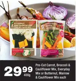 OK urban Pre-Cut Carrot, Broccoli & Cauliflower Mix or Butternut, Marrow & Cauliflower Mix offer