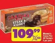 Shoprite Mama's - steak & kidney offer