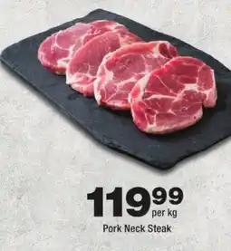 OK urban Pork Neck Steak offer