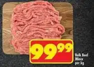 Shoprite Bulk beef mince offer