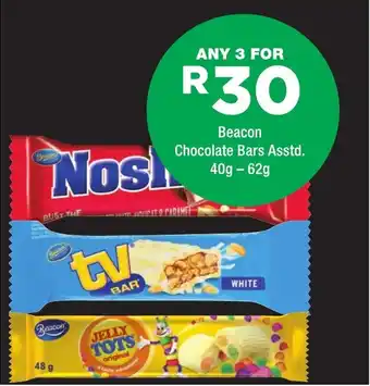 Beacon Chocolate Bars Assorted