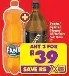 Shoprite Fanta - soft drink offer
