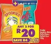 Shoprite Spookies maize puffs/flyers puffed corn offer