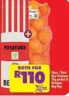 Shoprite Best buy - potatoes & oranges offer