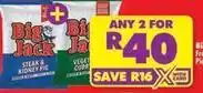Shoprite Big jack - pies offer