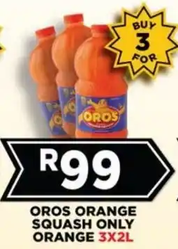 Goal Supermarket Oros orange squash only orange offer