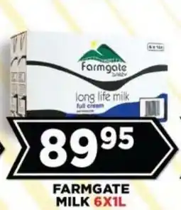 Goal Supermarket Farmgate long life milk offer