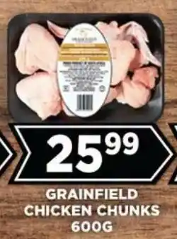 Goal Supermarket Grainfield Chicken Chunks offer