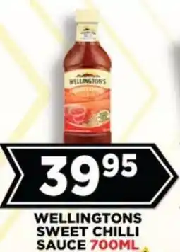 Goal Supermarket Wellington's Sweet Chilli Sauce offer