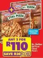 Shoprite Dr. oetker - ital pizza classic bbq chicken offer