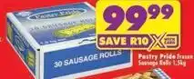 Shoprite Pride - sausage rolls offer